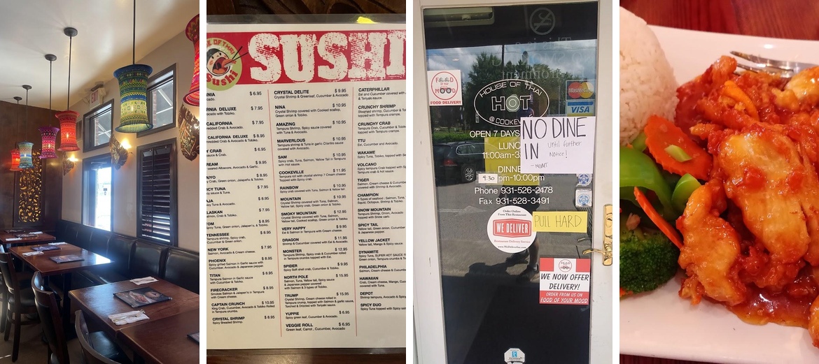 House Of Thai Restaurant Menu