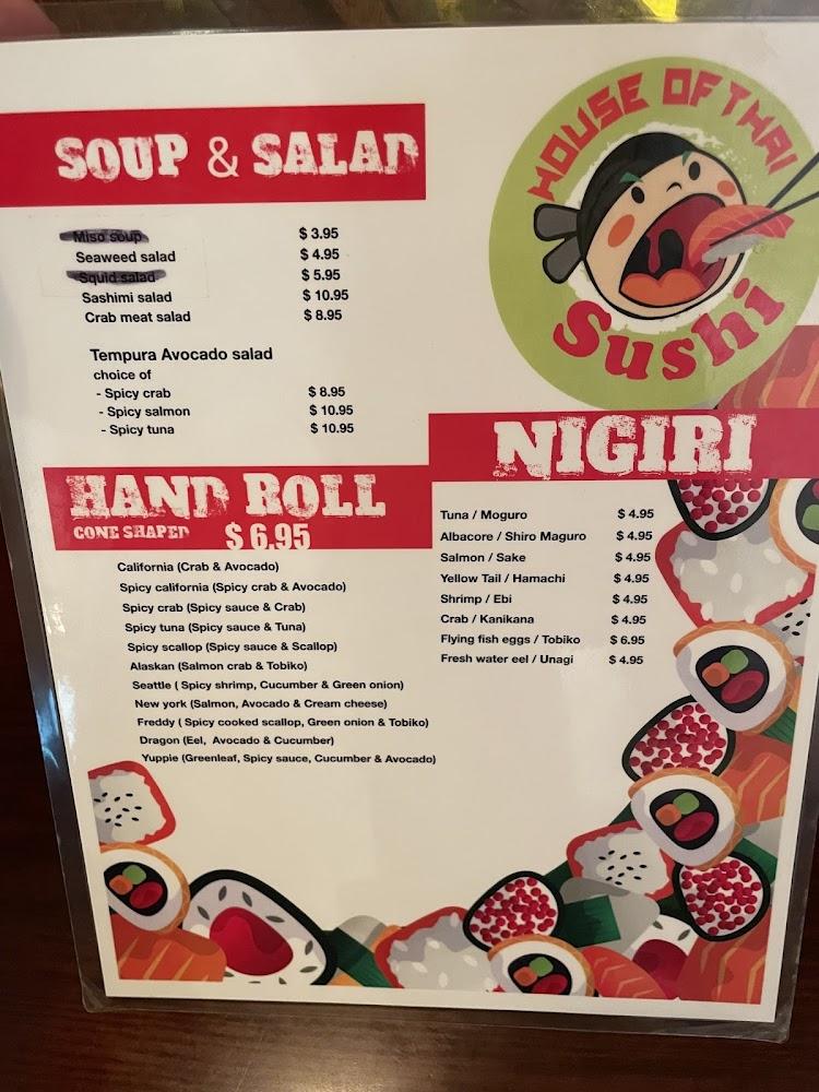 House Of Thai Restaurant Menu image 4